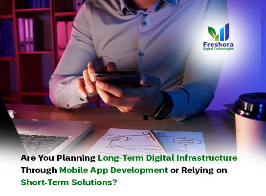 Are You Planning Long-Term Digital Infrastructure Through Mobile App Development or Relying on Short-Term Solutions