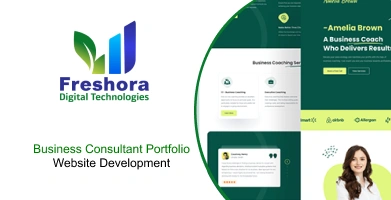 Business Consultant Portfolio Website Development
