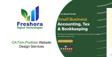 CA Firm Portfolio Website Design Services