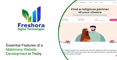 Essential Features of a Matrimony Website Development in Trichy