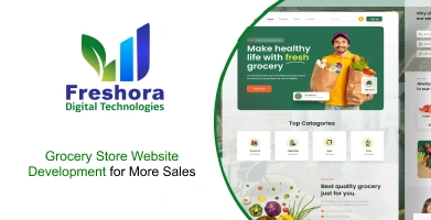 Grocery Store Website Development for More Sales