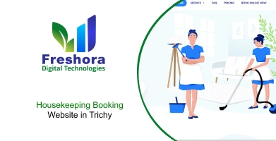 Housekeeping Booking Website in Trichy