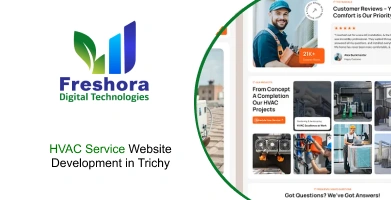 HVAC Service Website Development in Trichy