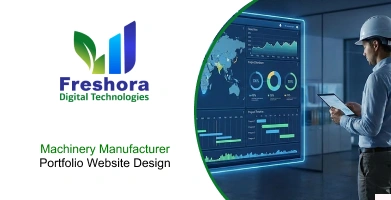 Machinery Manufacturer Portfolio Website Design