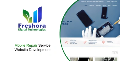 Mobile Repair Service Website Development