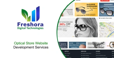 Optical Store Website Development Services
