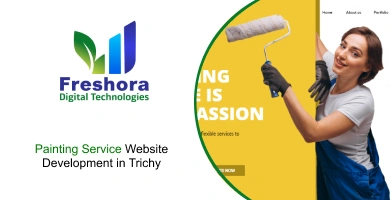 Painting Service Website Development in Trichy