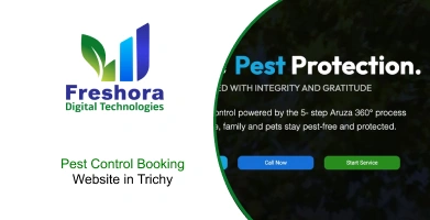 Pest Control Booking Website in Trichy