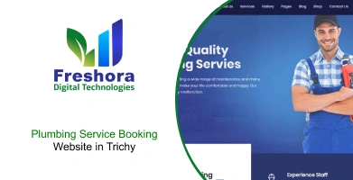 Plumbing Service Booking Website in Trichy