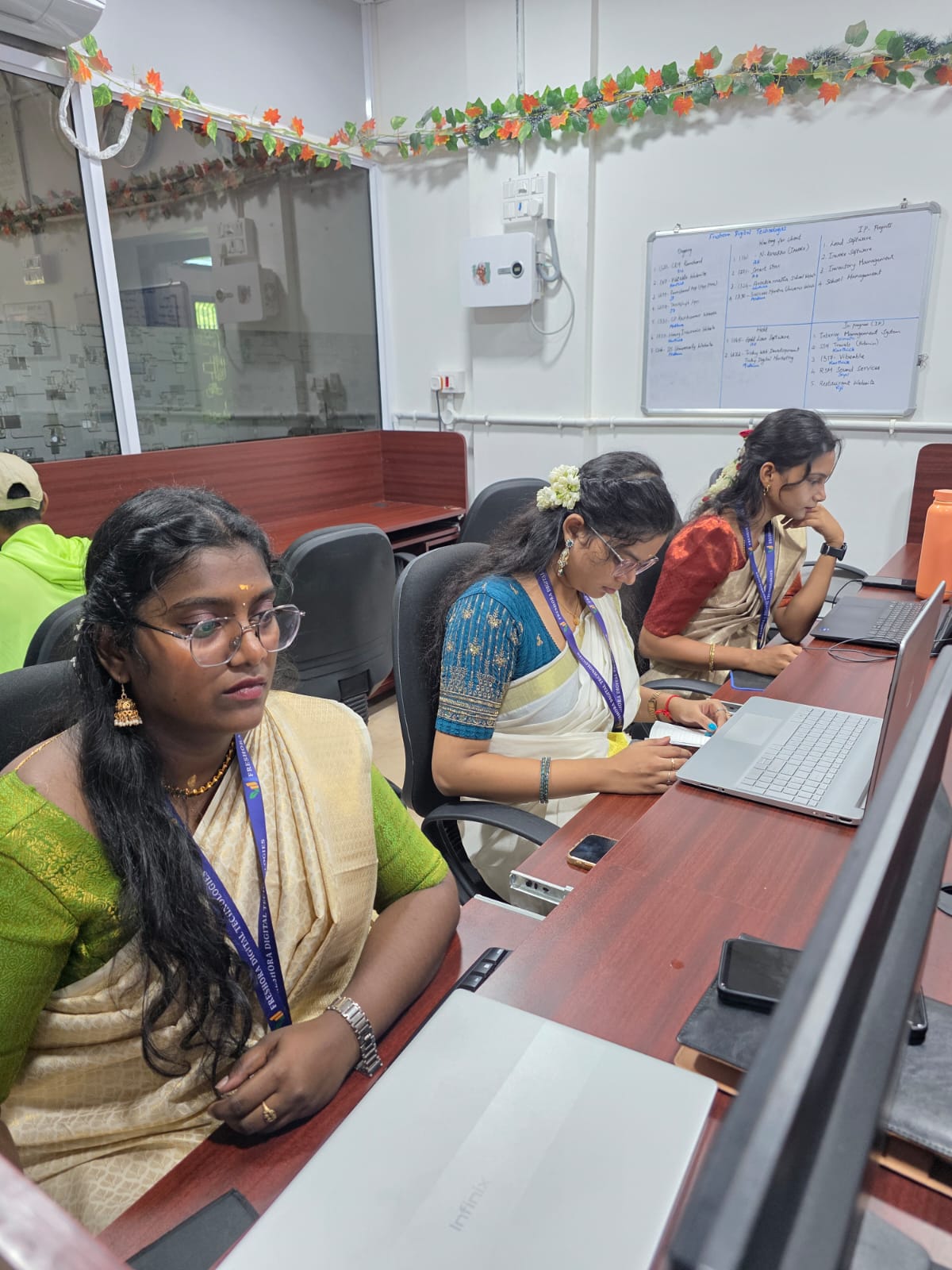 Traditional Elegance at Work