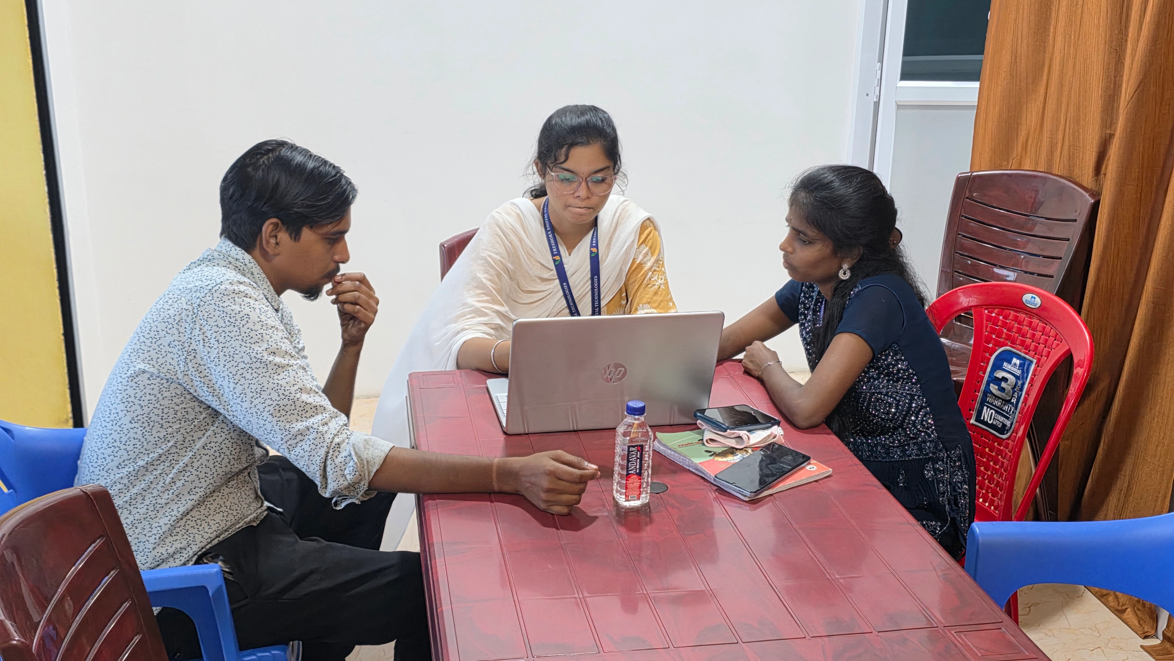 Web development client meeting