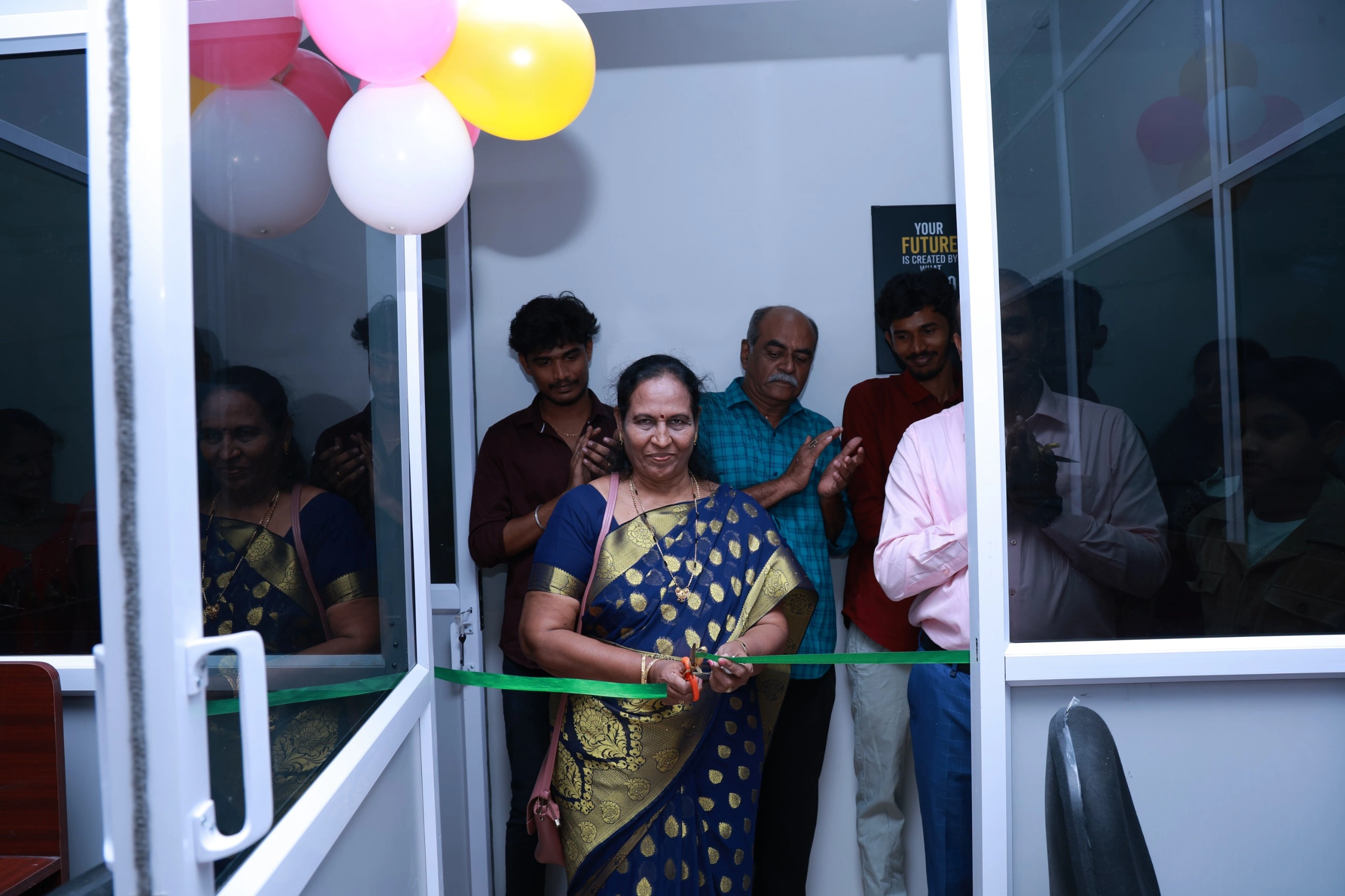 Ribbon Cutting of Training Rooms at Freshora
