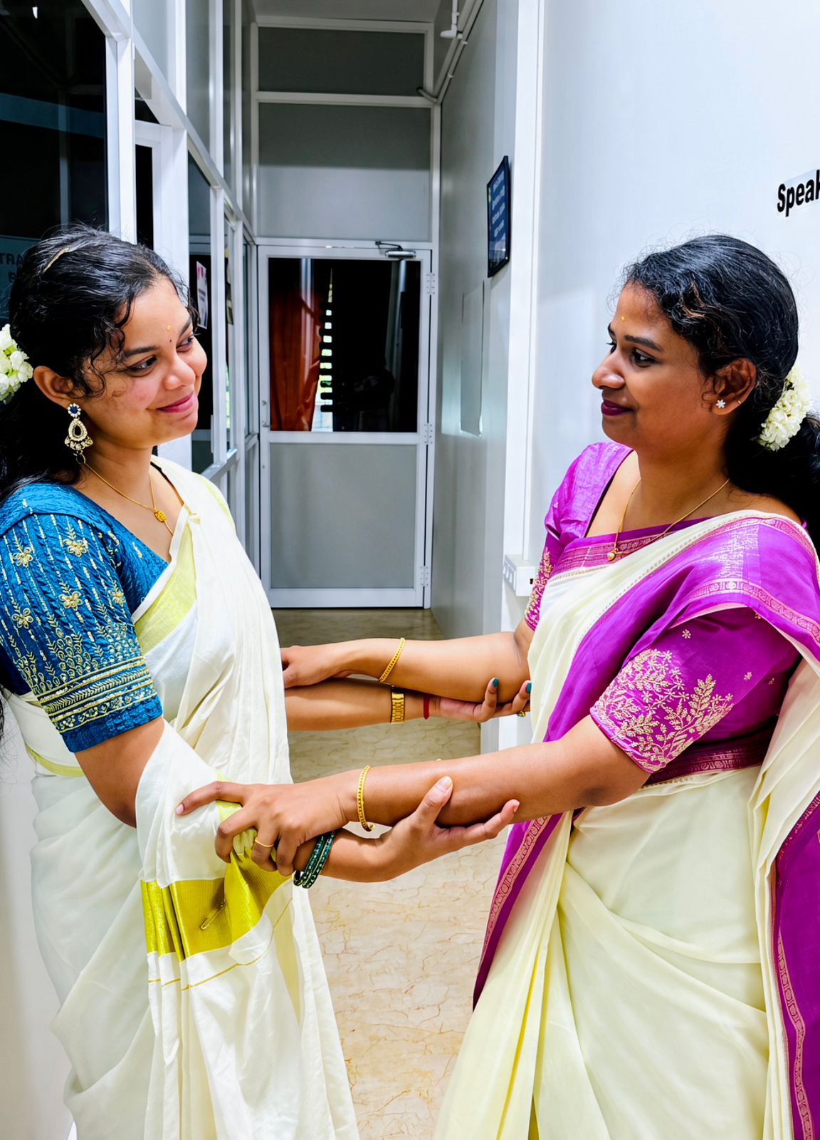 Duo in Ethnic Wear