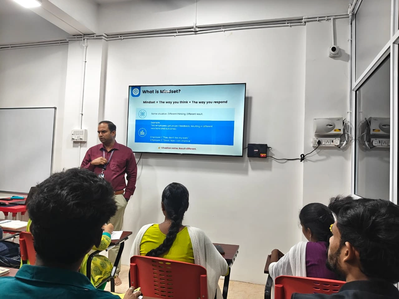 Developing the Right Mindset Orientation done by CEO of Freshora