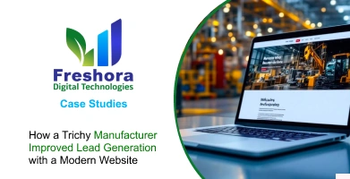 How a Trichy Manufacturer Improved Lead Generation with a Modern Website